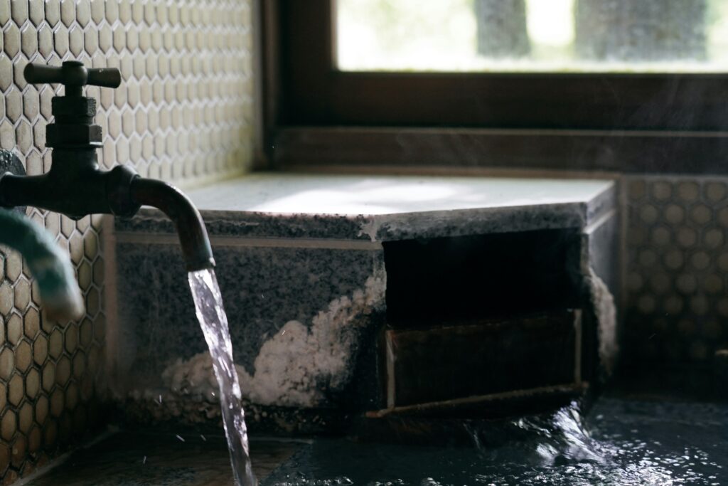 flooded house
