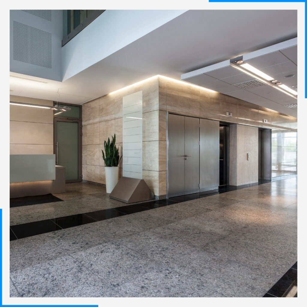 interior comercial building