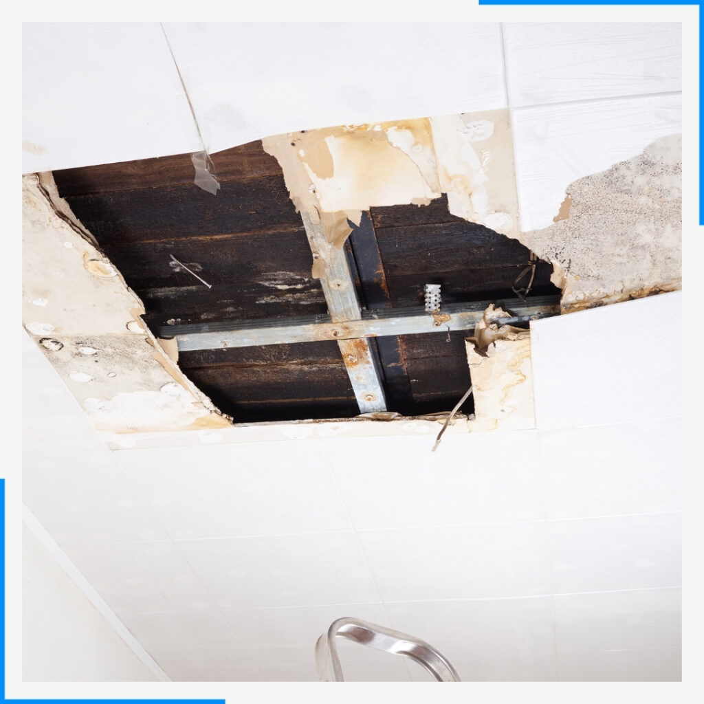 ceiling water damage