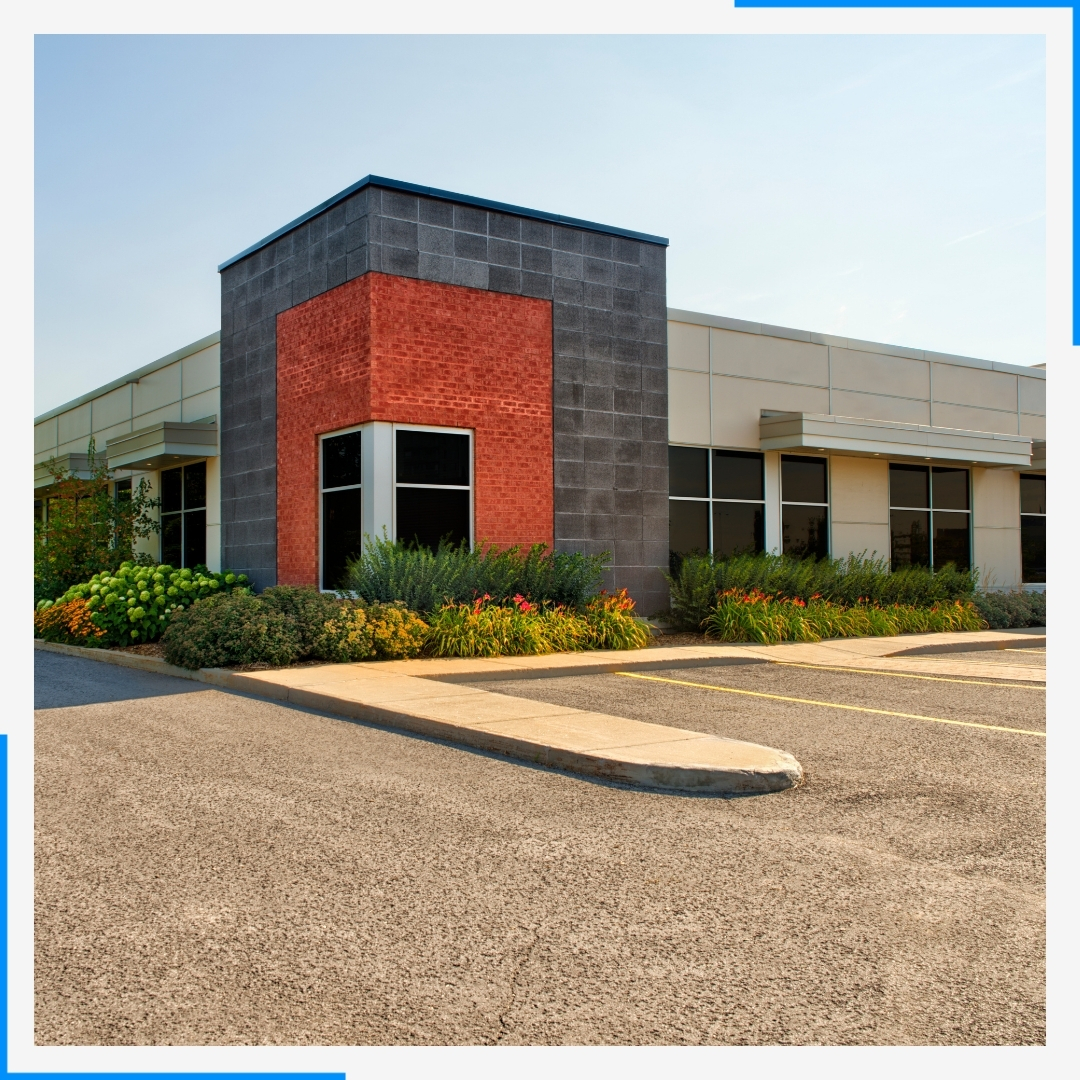 exterior commercial building