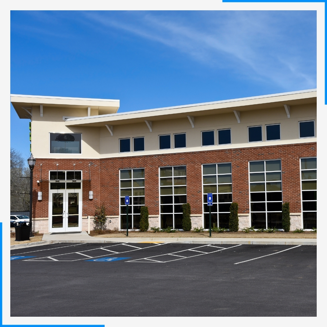 exterior commercial building