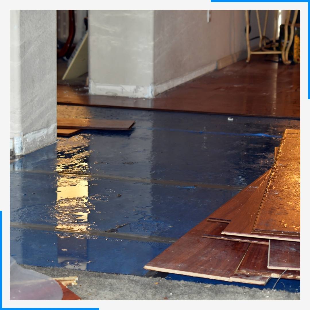 floor water damage