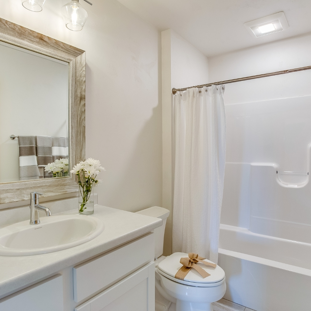 remodeled bathroom