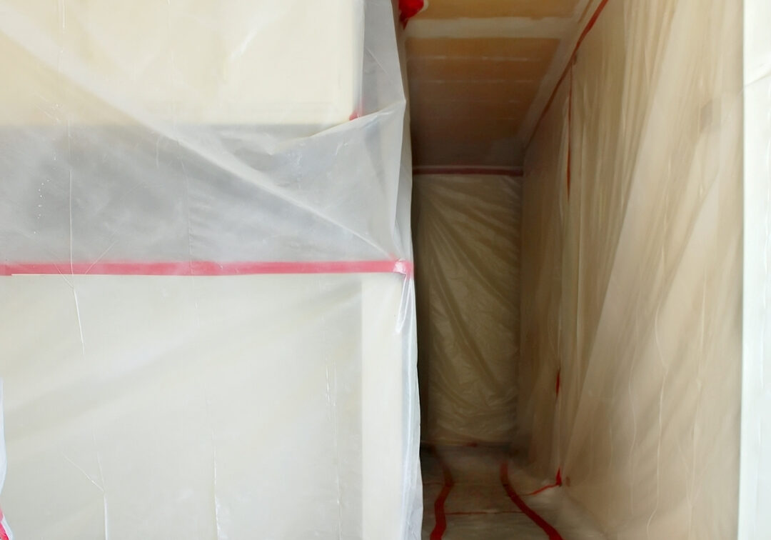 Asbestos removal precautions