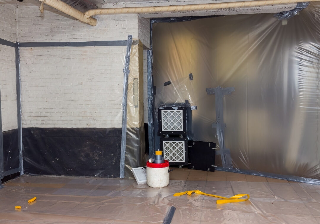Asbestos removal precautions
