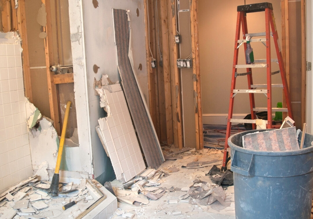 home during remodel and reconstruction